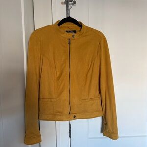 CoffeeShop Women's Yellow Bomber Jacket